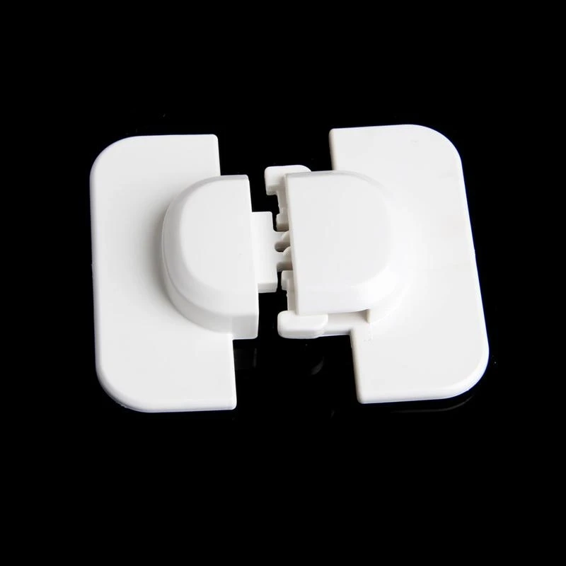 J15U قفل الثلاجة المنزلية قفل باب الثلاجة والفريزر لمزلاج الصيد للأطفال الصغار تشي