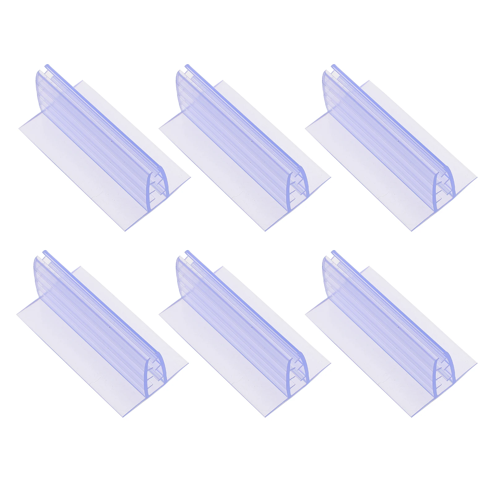 

6pcs Classification Boards Office Sign Holder Sneeze Guard Support Supermarket Distinguish Card Table Number Rack Information
