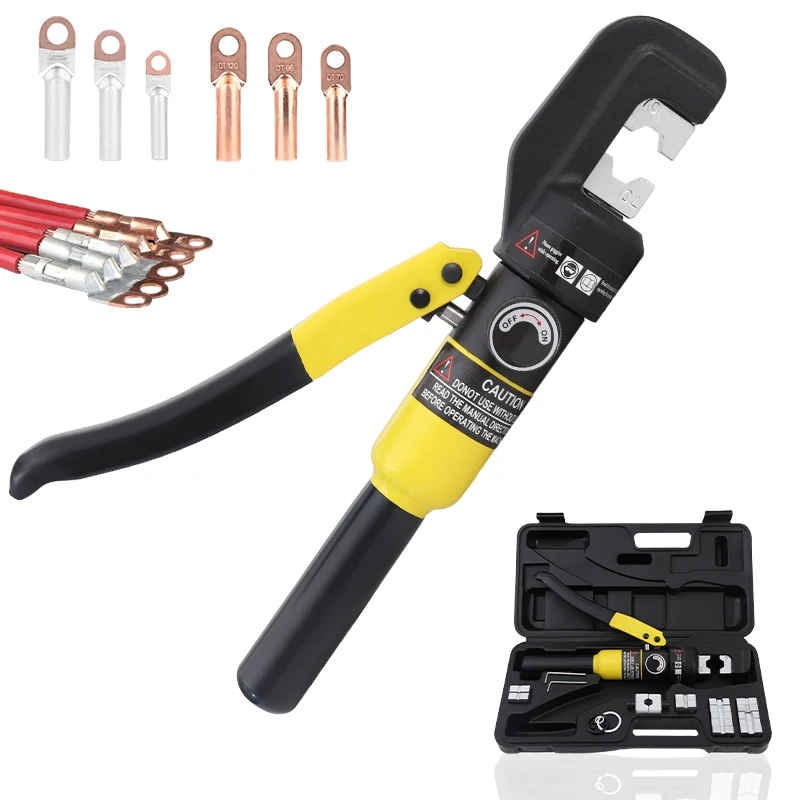 Hydraulic Crimping Tool Hydraulic Crimping Plier Hydraulic Compression Tool YQK-70 Range 4-70mm2 Pressure 5-6T