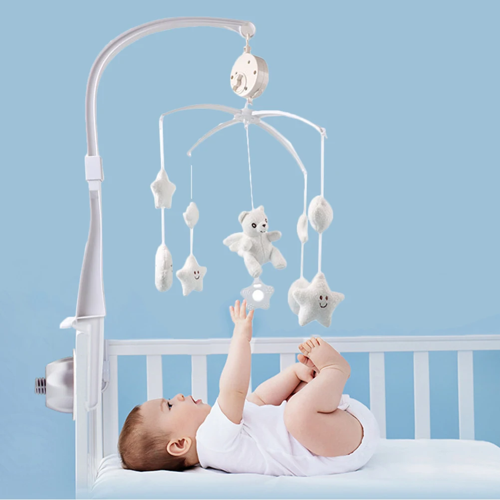 Móbile Musical para Berço, Brinquedo de Berço, Móbile para Quarto de Bebê, Decoração de Quarto Infantil