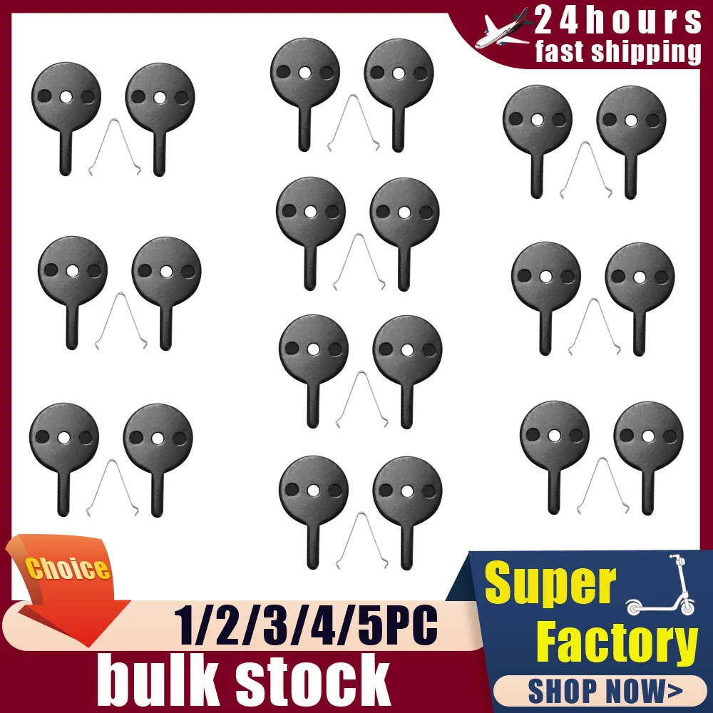 4/10 Paar Scheibenbremsbeläge aus Harz, halbmetallisch, für Dualtron 1 2 Ultra Spider, für Speedway 4 5 Elektroroller, 10-Zoll-Roller
