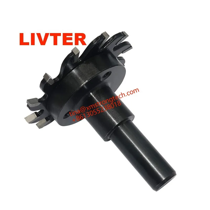 

LIVTER Six Sided Drill Small Slotting Saw Blade T-shaped Blade with Handle Woodworking Slotting Saw Blade