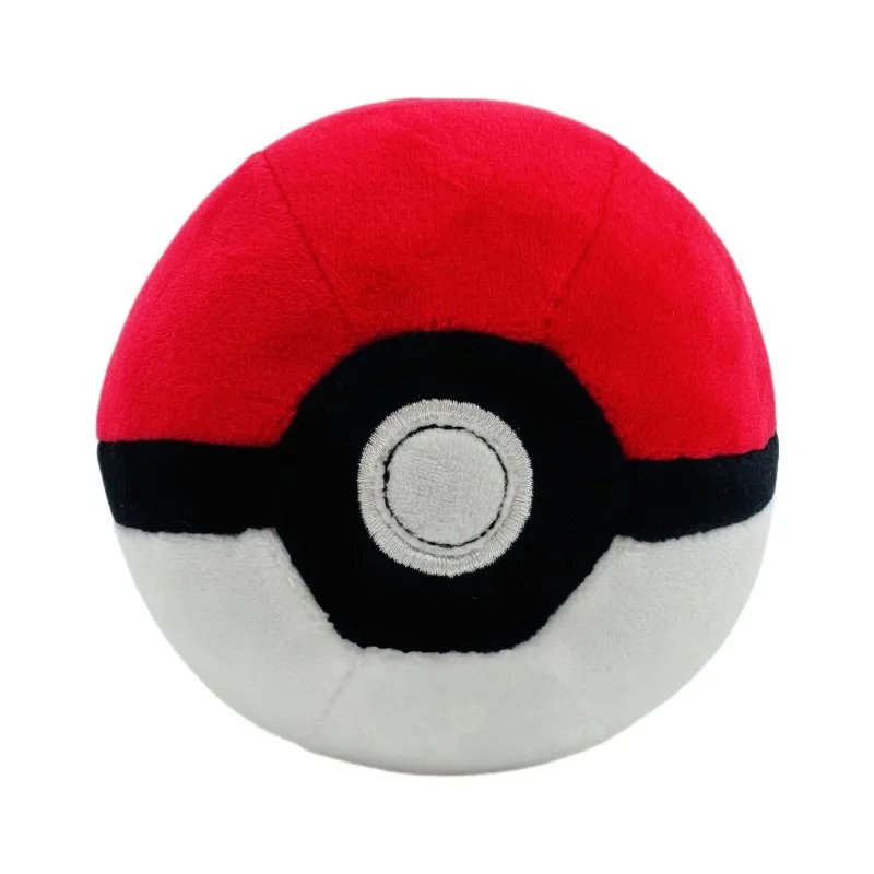Cute 4 Styles Pokémon Pokeball Plush 12cm Master Great Ultra Premier Ball Soft Stuffed Doll Anime Kids Gift