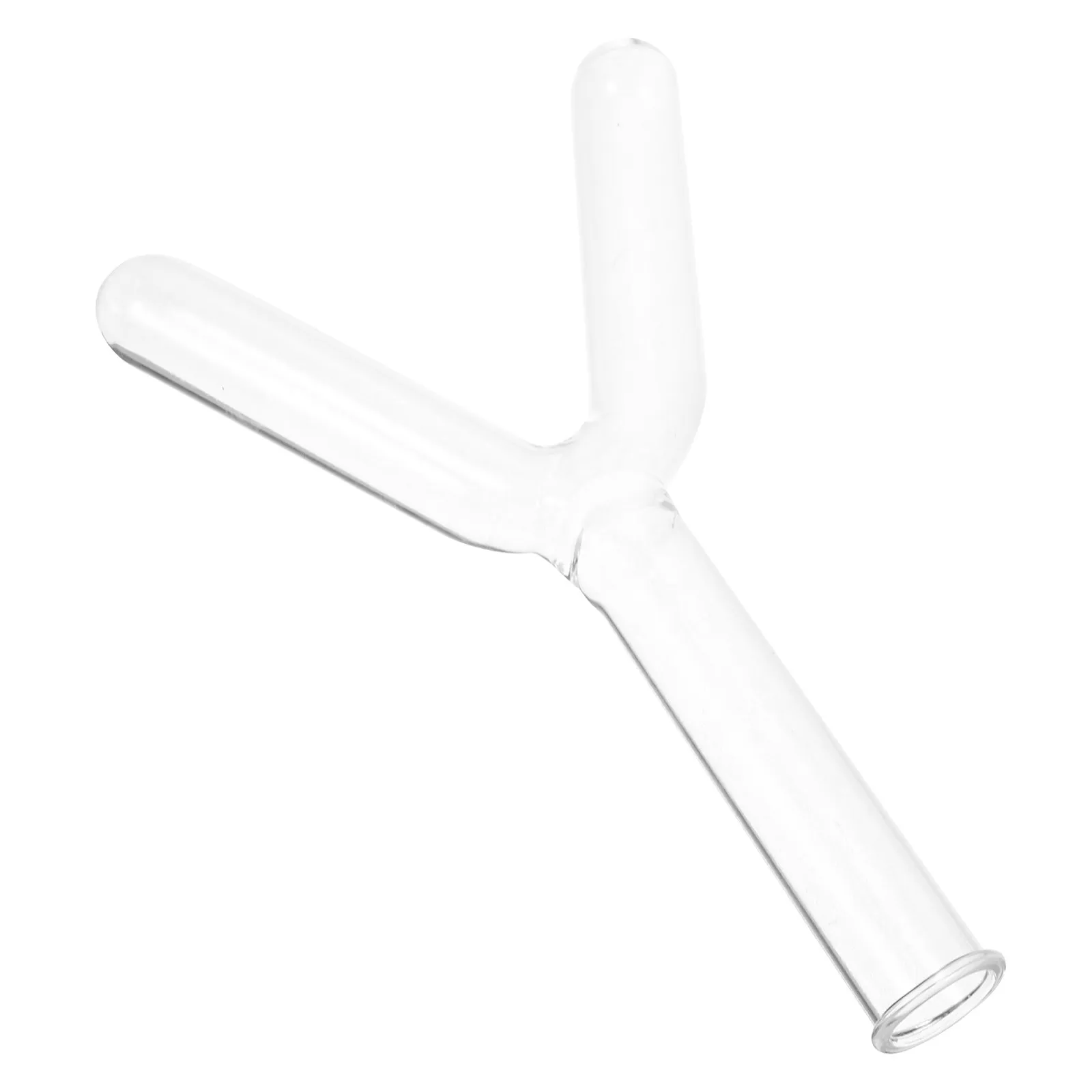 Glass Y-Shaped Connector Tube Essential Laboratory Glassware Glass Connector Adapter for Chemical Gas Experiments Explosion Tube view 6