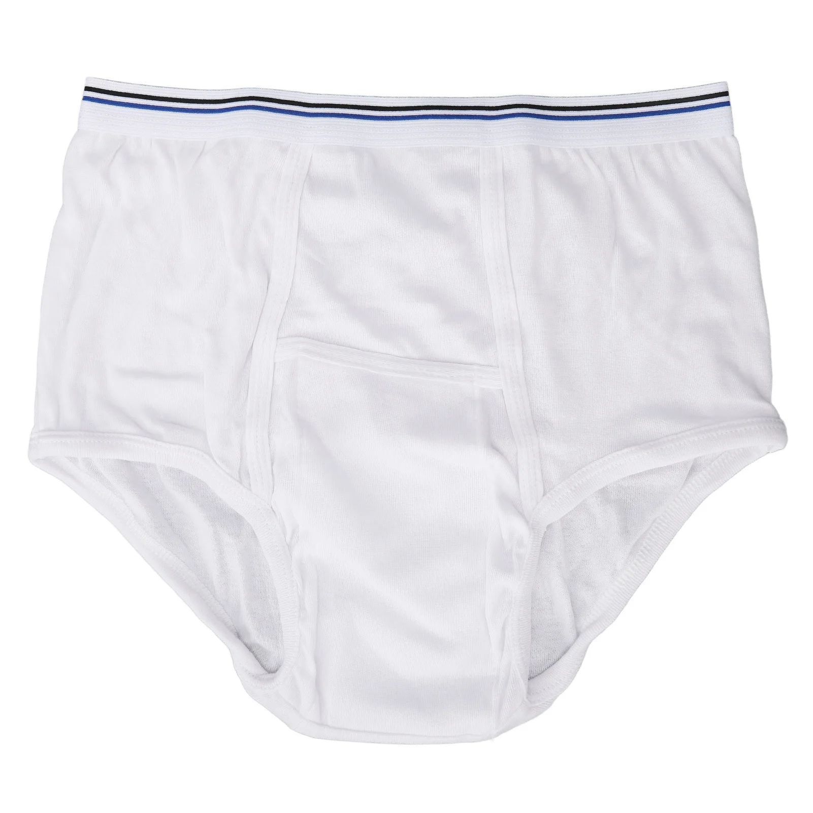 Men Incontinence Briefs Cotton Absorbent Washable Reusable Incontinence Overnight Underwear For Urine Incontinence Elderly Male