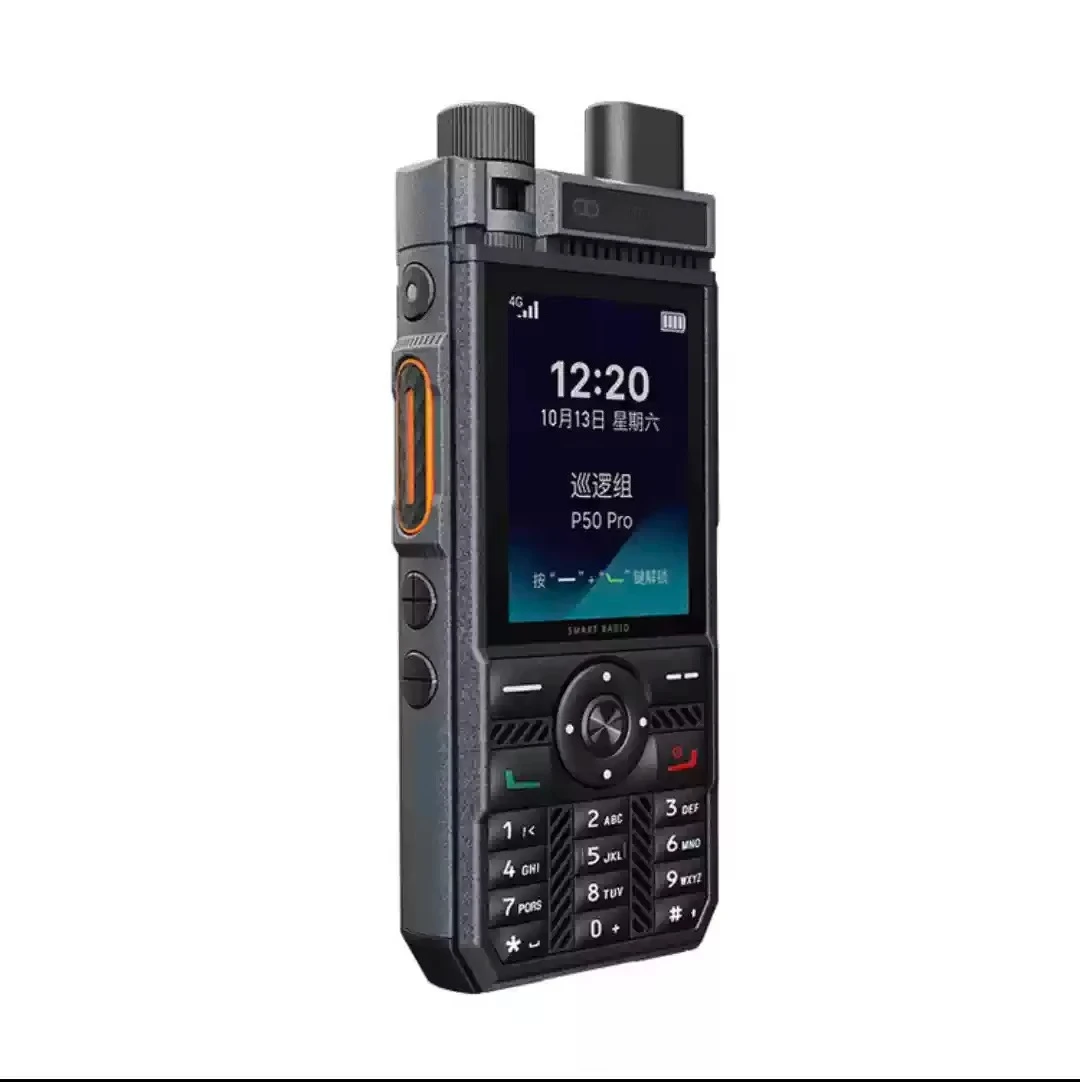 Hytera P50 Pro Global P50 with 4G LTE Cellular Push-to-Talk POC for Radio BT 4000mAh IP68 for Logistics Security