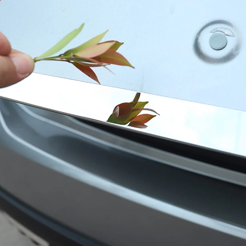 For Haval H6 3rd Gen 2021 2022 Stainless steel Car trunk tailgate rear bumper trim protective strip exterior accessories