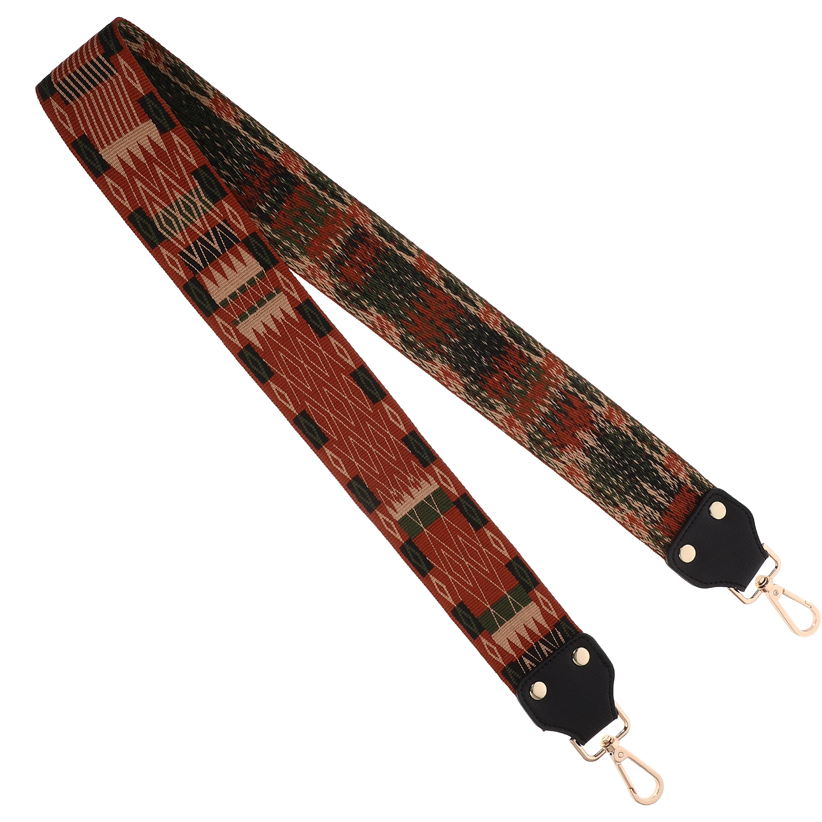 

1pc Roman Embroidery Guitar Strap Handbag Belt Detachable Durable Lightweight Banjo Instrument Strap Replacement Versatile