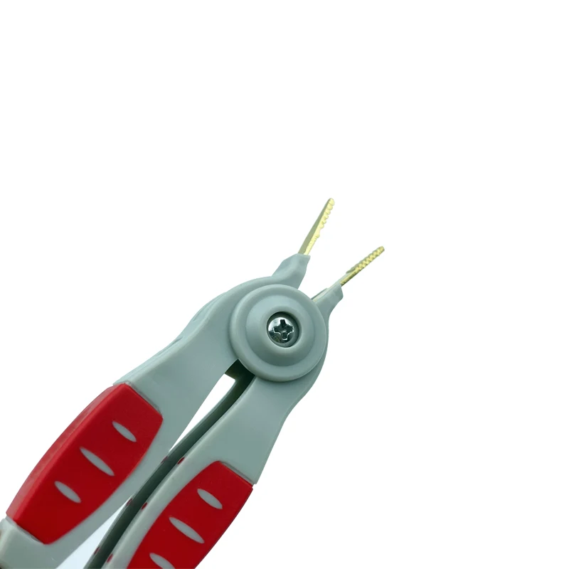 1 Paar Lcr-Testwerkzeug Kelvin Crocodile Duckbill Clip Orichalum Plating Superiot Quality – Detail 8