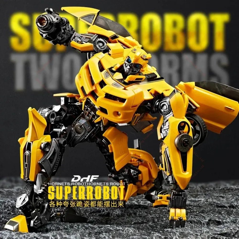 Jouet Transformable Autobots en alliage de 28cm, Warhammer Bumblebee, modèle d'action, cadeau d'anniversaire pour garçon, en Stock