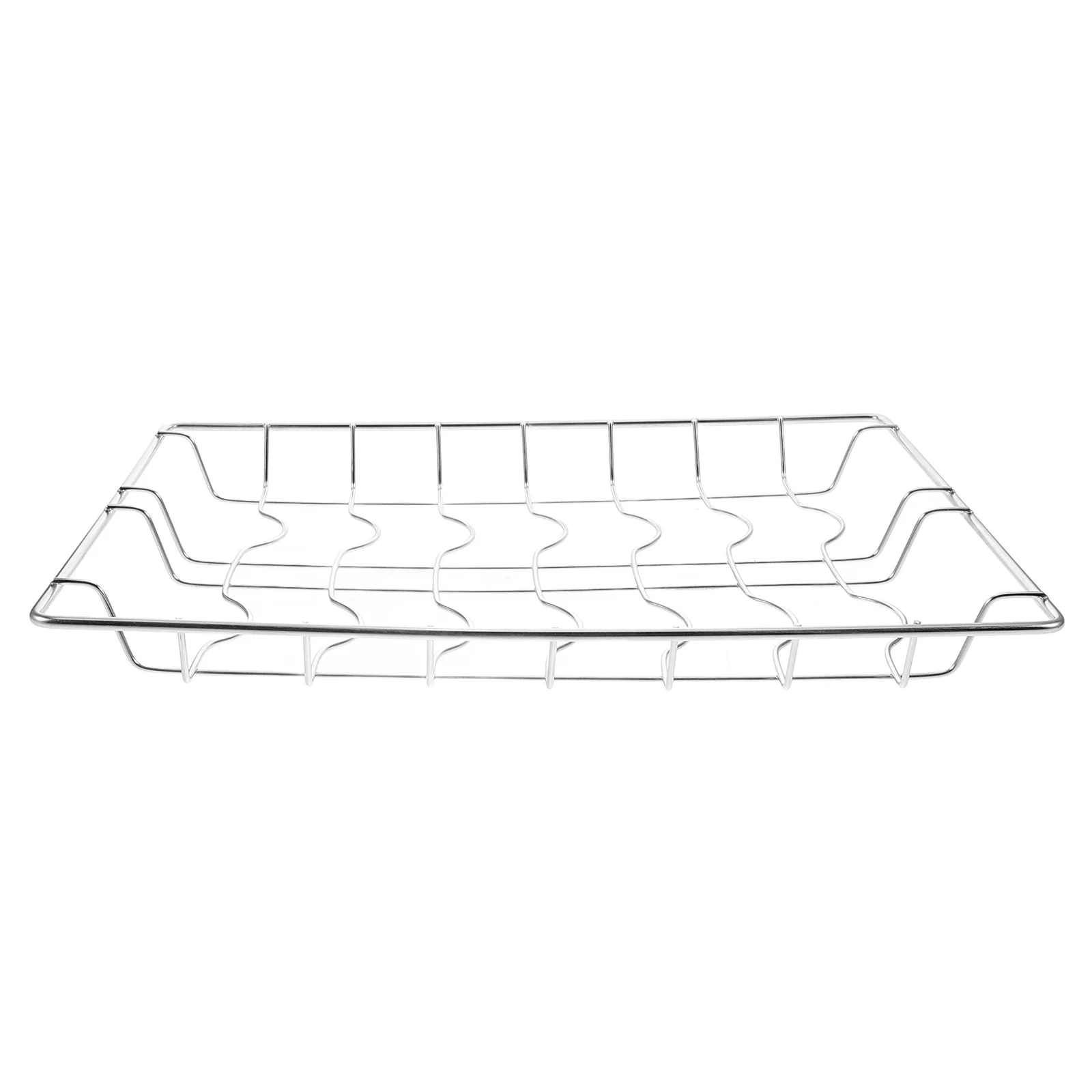 

Stainless Steel Bowl Rack Vertical Cabinet Shelf Kitchen Dish Draining Rack Organizer Pullout Drawer Space Saving