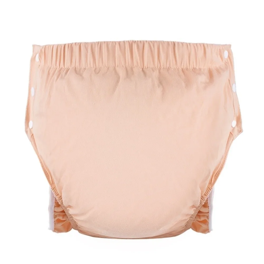 

Cotton Adult Diaper Pants Leak-Proof Skin-Friendly Washable Diaper Soft Breathable Incontinence Underwear Elderly Care