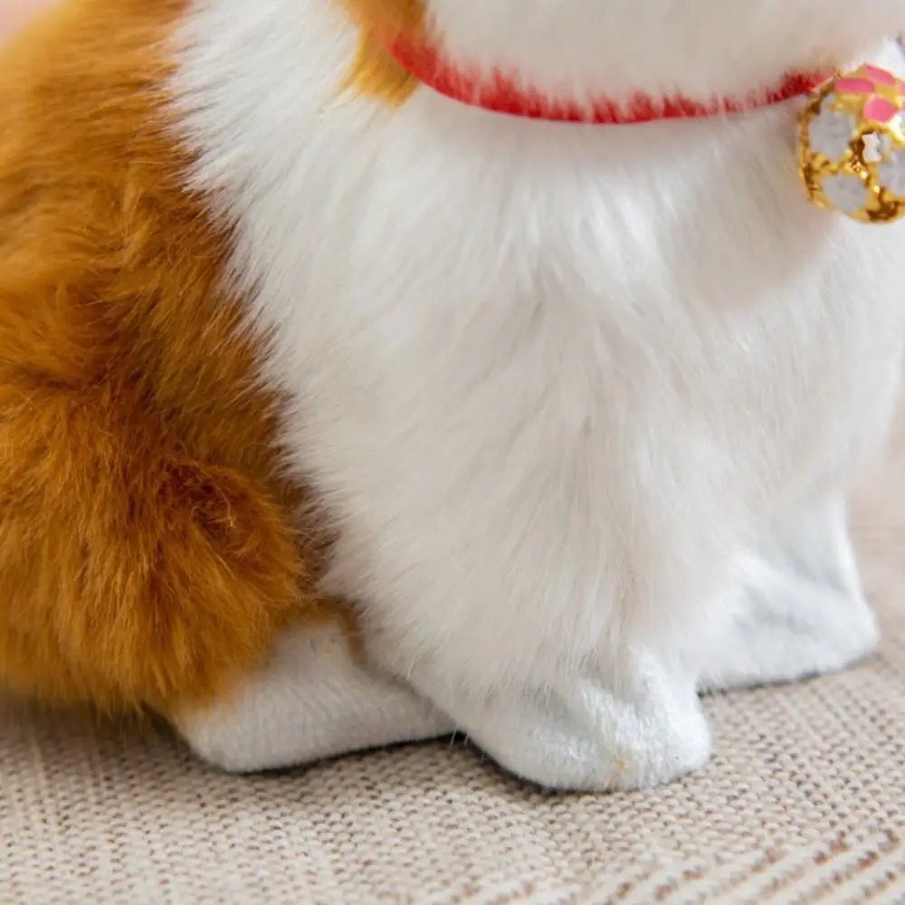 Photography Props Fluffy Simulation Cat Creative Cute Cats with Sound Cartoon Comfortable Imitation Cat Gift