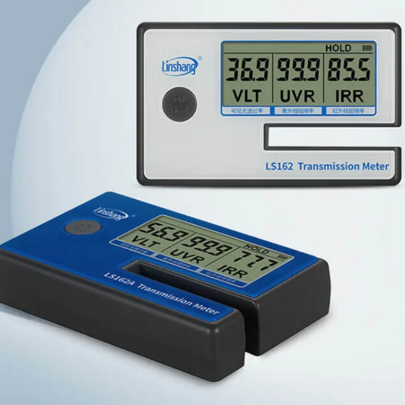 LS162A Portable Window Tint Transmission Meter Linshang Measure IR Rejection UV Blocking Rate Visible Light Transmittance