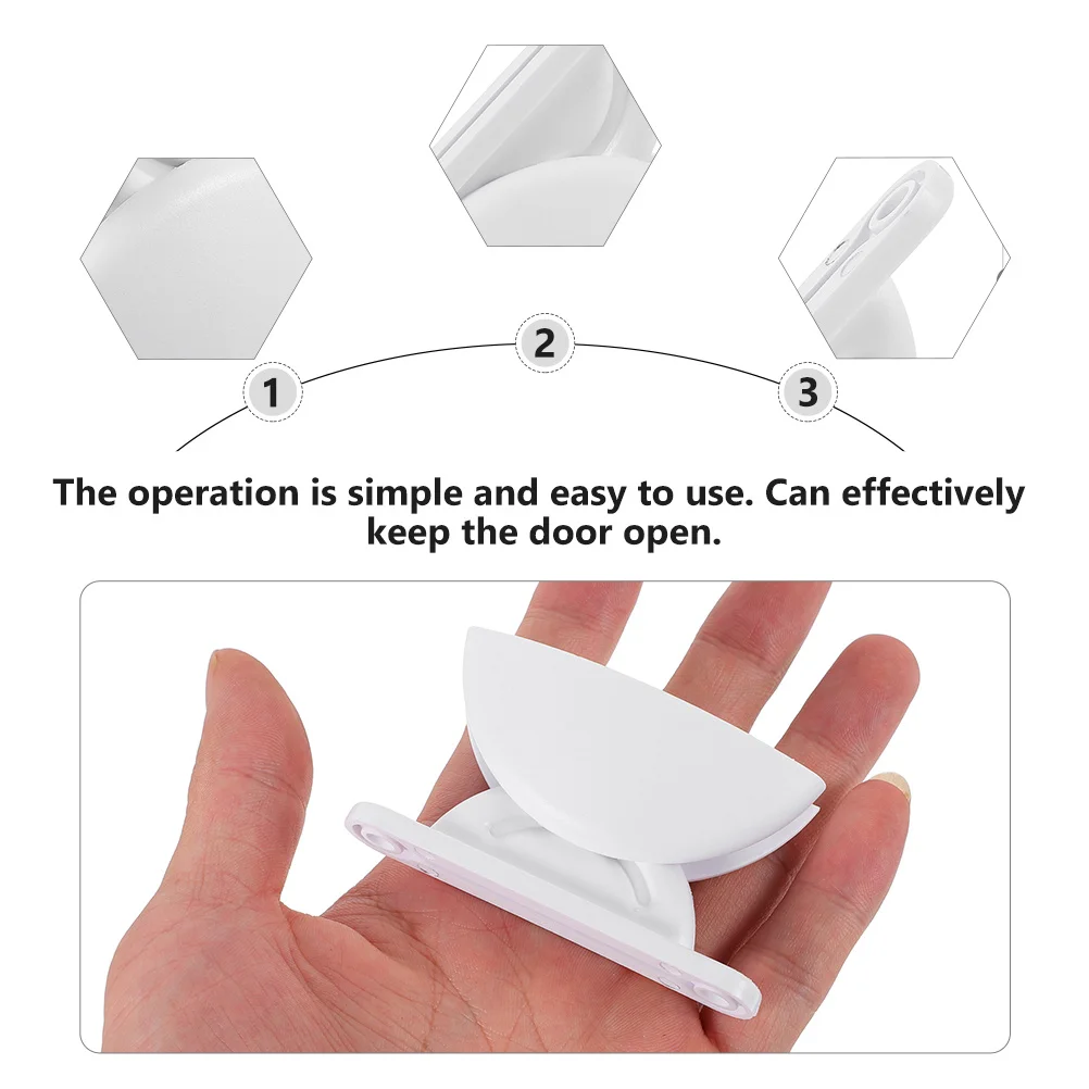 

2 pcs Stopper Half-Circle Plastic Check For Car Door Catch Holder Car Door Catch Holder Retainer Kit Motorhome Accessories