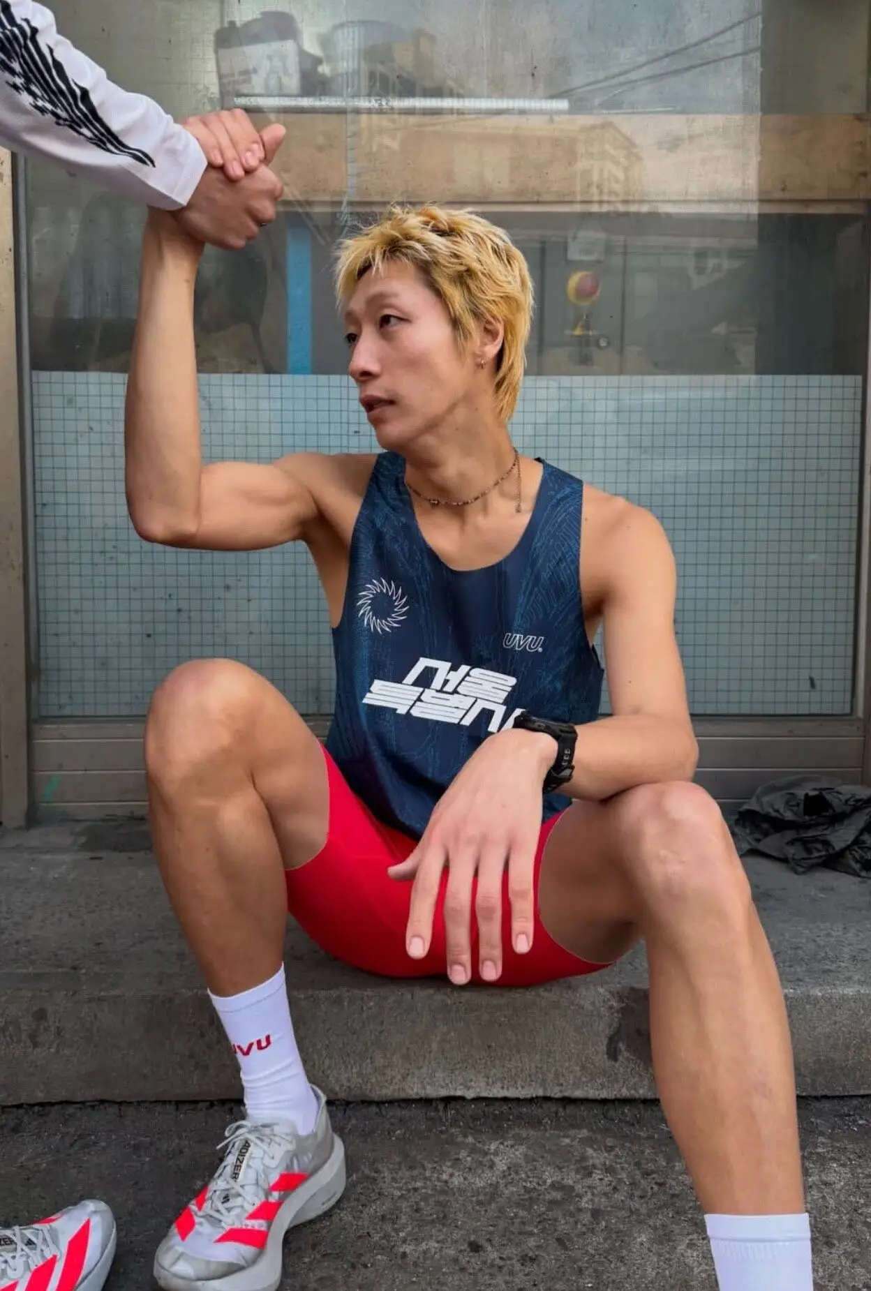 UVU SEOUL’26 Limited Racing Vest Ultralight Quick Dry Breathable Sleeveless Singlet Marathon Running Fitness Training Jogging view 2