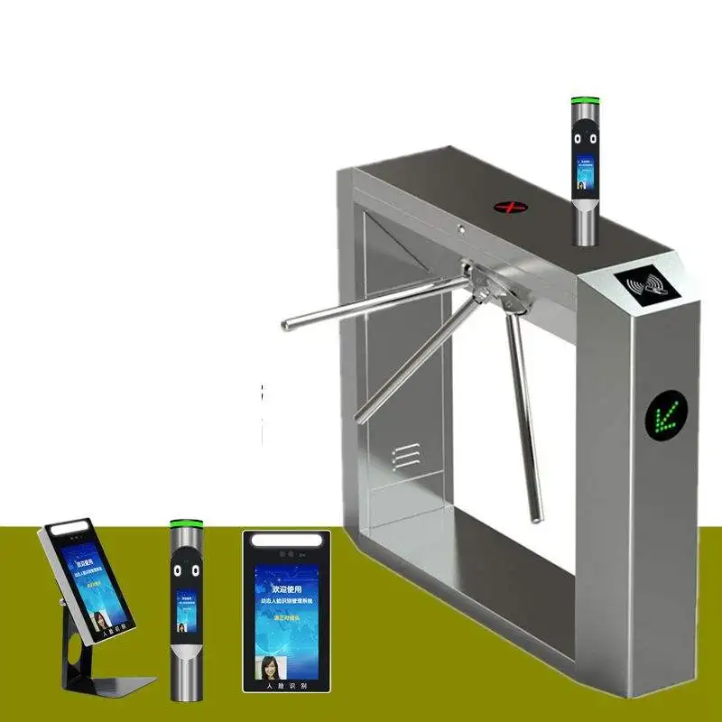 Employee attendance machine high speed gate time attendance machine face recognition attendance biometric device