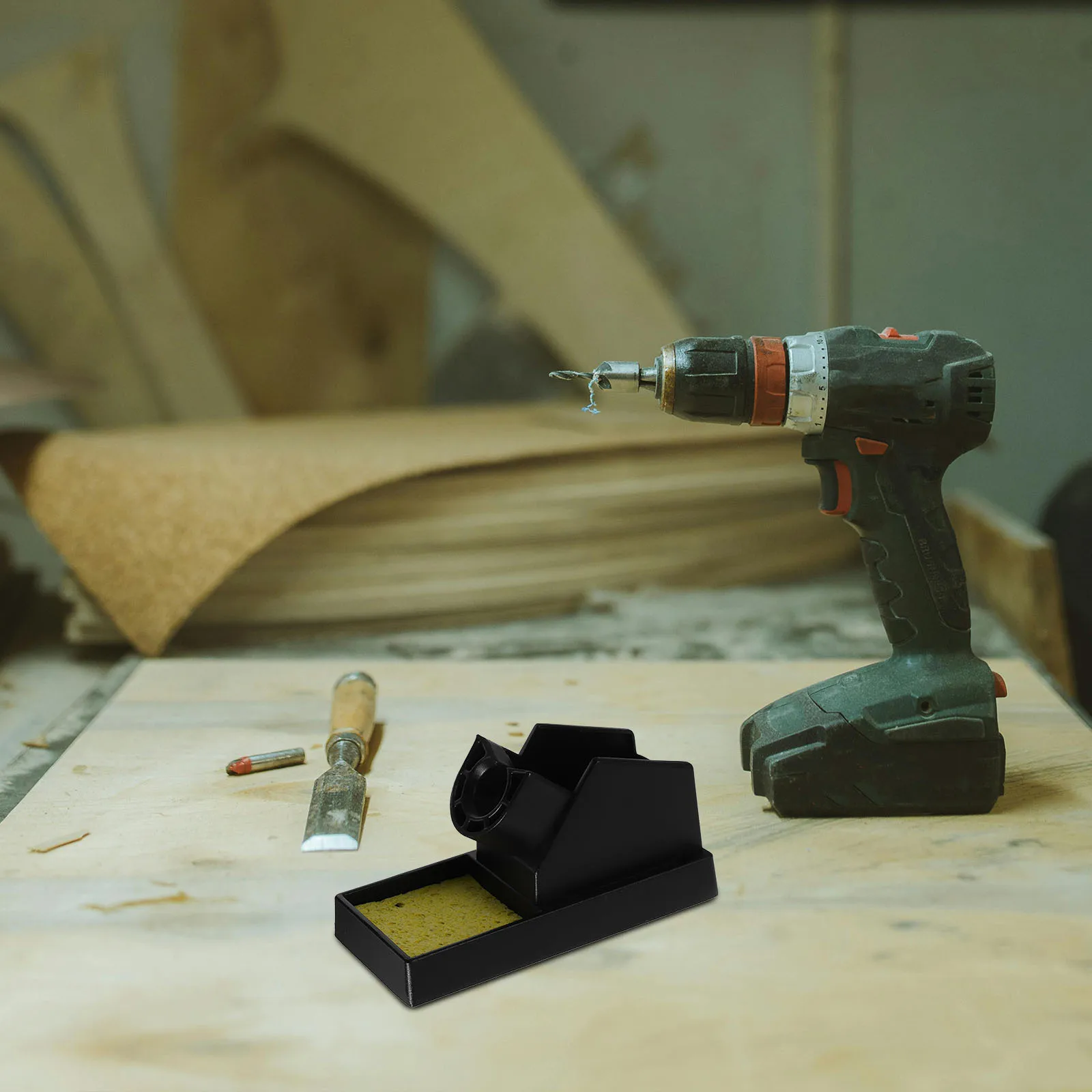 

Soldering Iron Holder Stand For Wood Burning Pen Universal Stable Support Portable Craft Tool With Cleaning Sponge Aluminum Diy