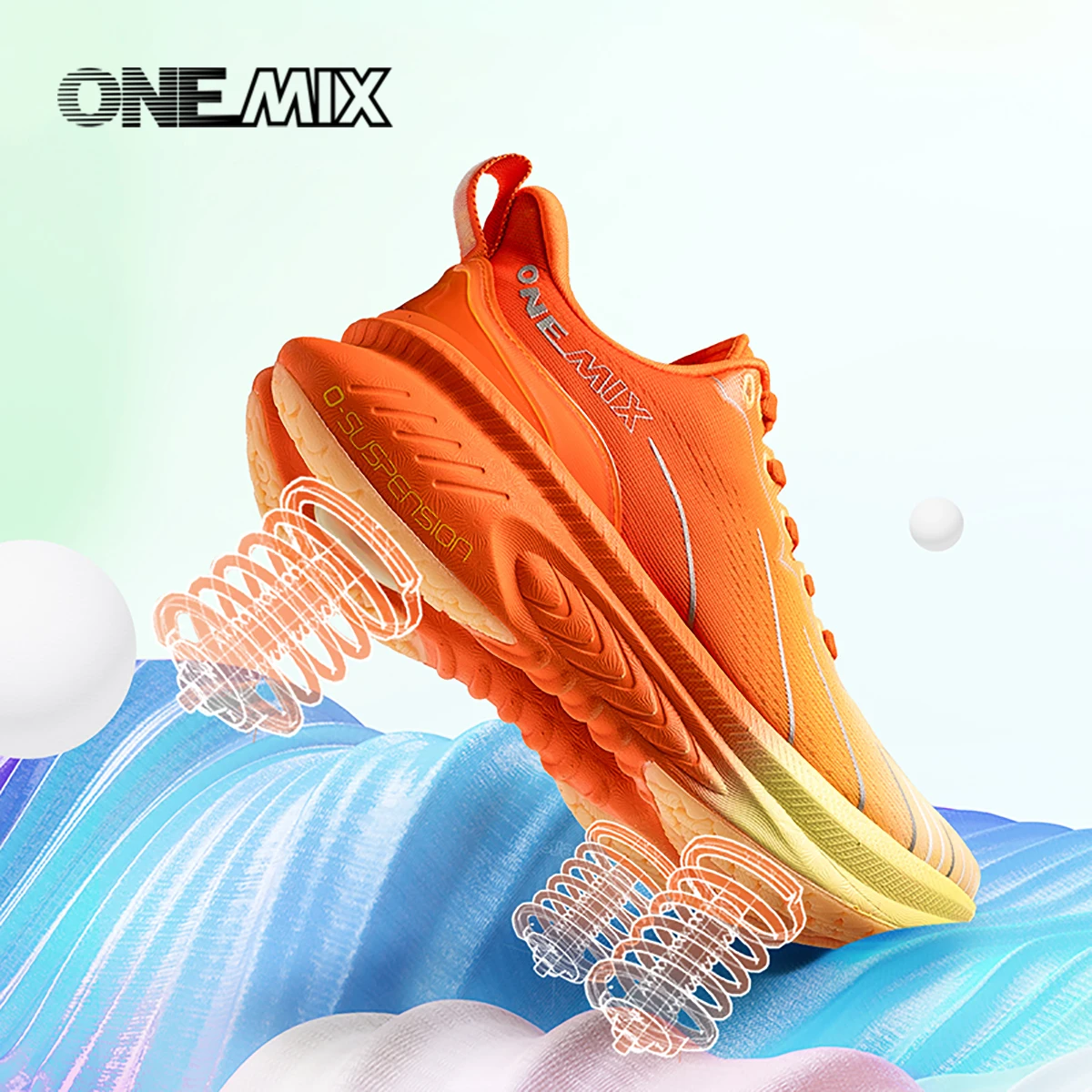 ONEMIX nowe najlepsze amortyzujące buty do biegania dla mężczyzn trening sportowy buty sportowe Outdoor antypoślizgowe, odporne na zużycie trampki dla mężczyzn