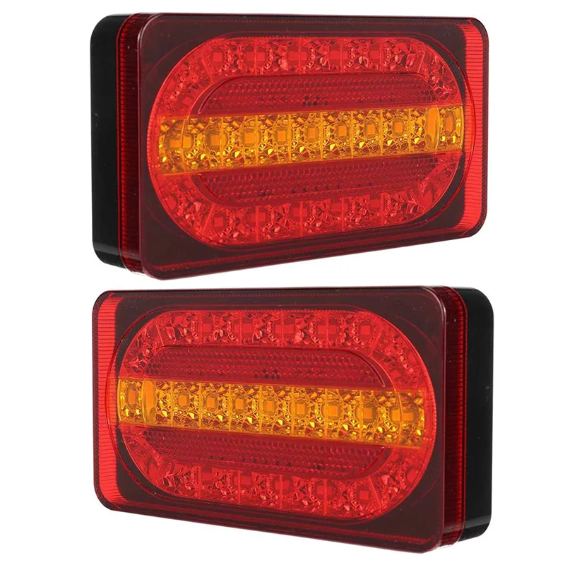 12V Car LED Taillight Brake.Indicator Turn Signal Lights Waterproof Rear Break Lamp Universal for Caravans Truck Van