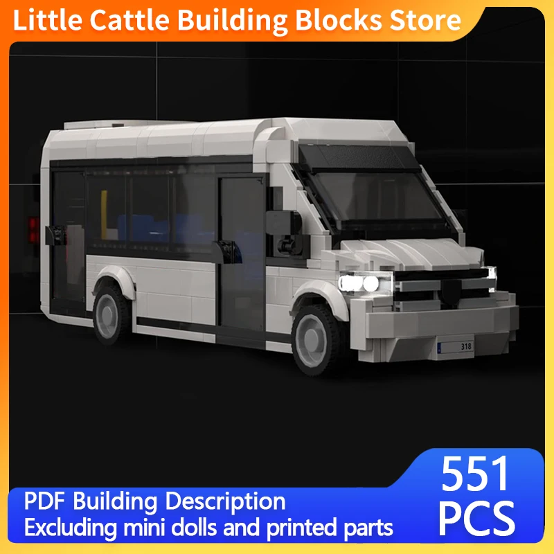 City Car Model MOC Building Bricks Transportation Service Vehicle Modular Technology Children Holiday Gifts Assemble Toys Suit