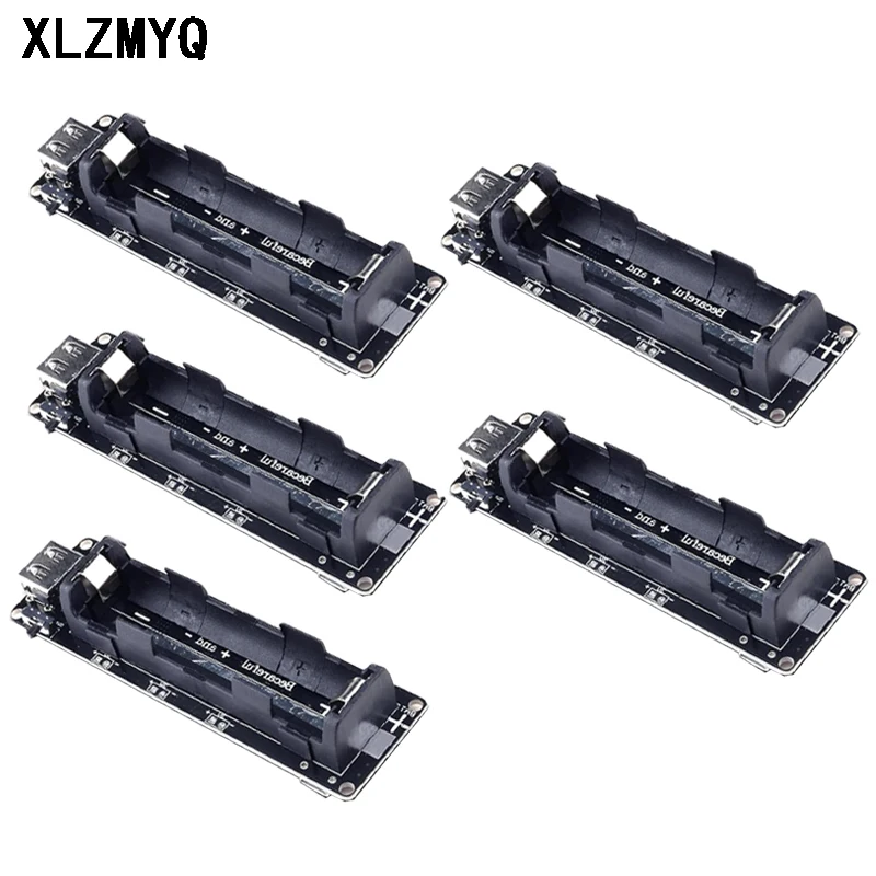 5pcs 18650 Battery Holder Support USB 5V/2A 3V/1A V3 Battery Shield Battery Charging Module For Raspberry Pi DIY Electronic Kit