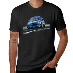 JDM Colin Mcrae World Rally Blue Champion WRC GC8 22b Car 555 Power Slide T-Shirt boys animal print cute tops Men's t-shirts