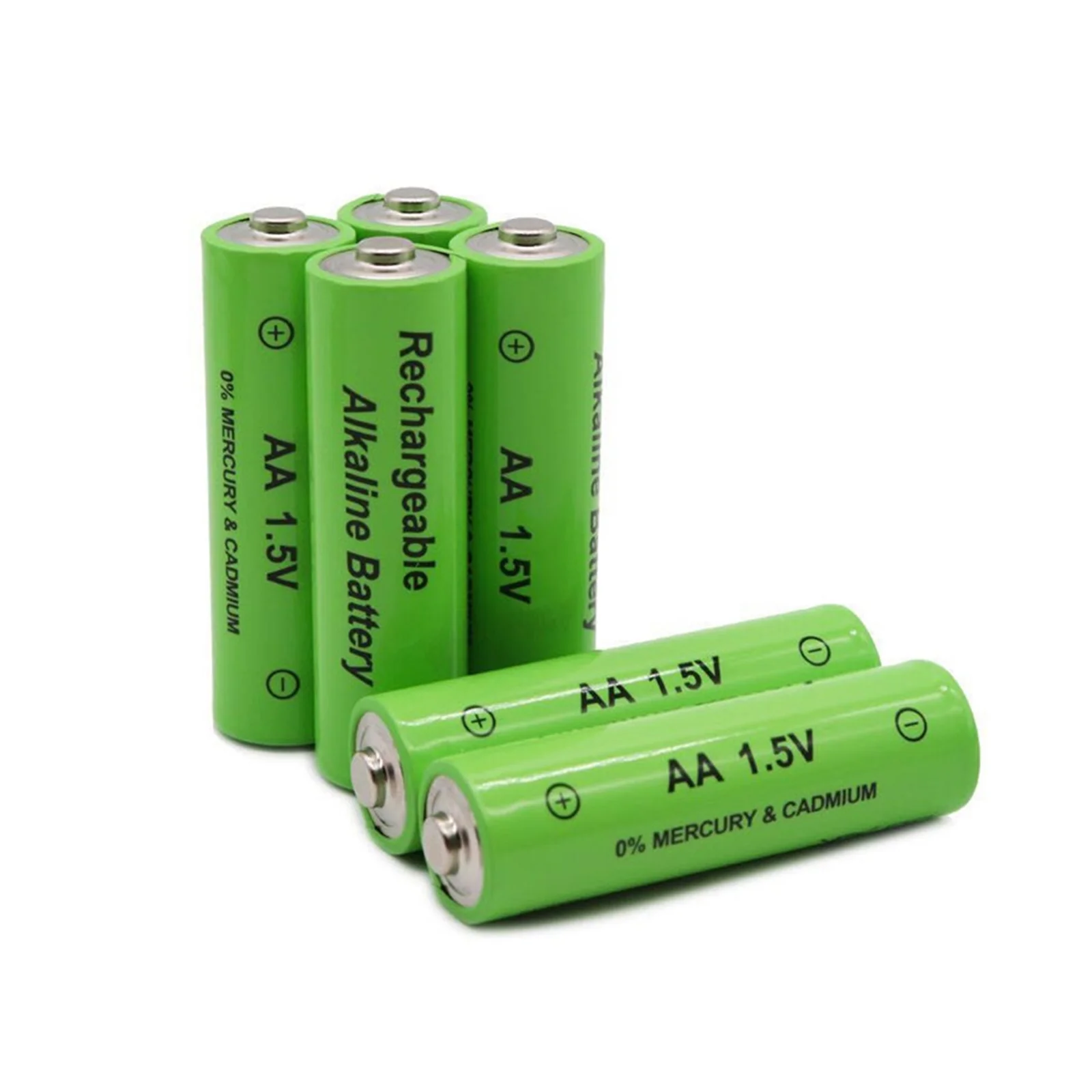 1.5V 충전식 배터리 AA1.5V 4000 mAH 리튬 배터리 교체 LED 손전등, 카메라, 키보드 및 마우스 빠른 충전