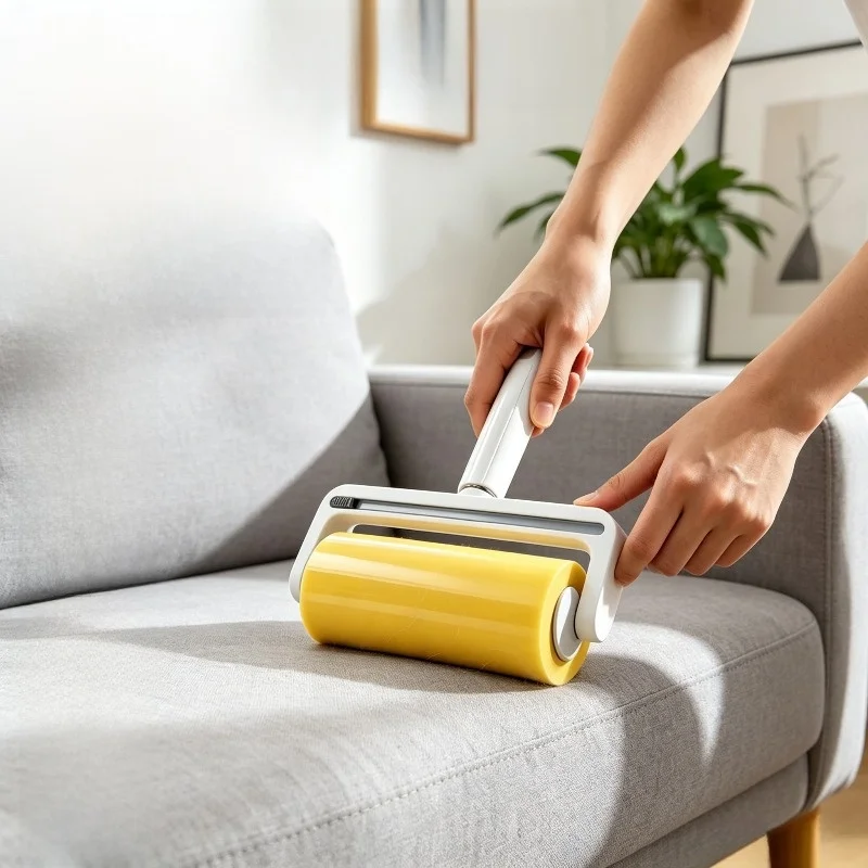 thickened-strong-adhesive-hair-remover-roller-tape-easy-to-tear-wide-anti-slip-dust-removal-for-home-use-clothes-care
