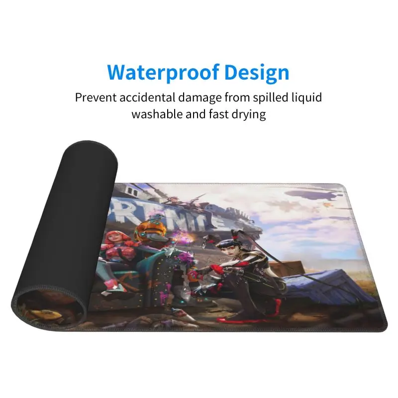 900x400mm Mousepad HD Print F-Fortnites Desk Protector Xxl Gaming Keyboard Pc Accessories Mat Mousepad Extended Rubber Table Mat