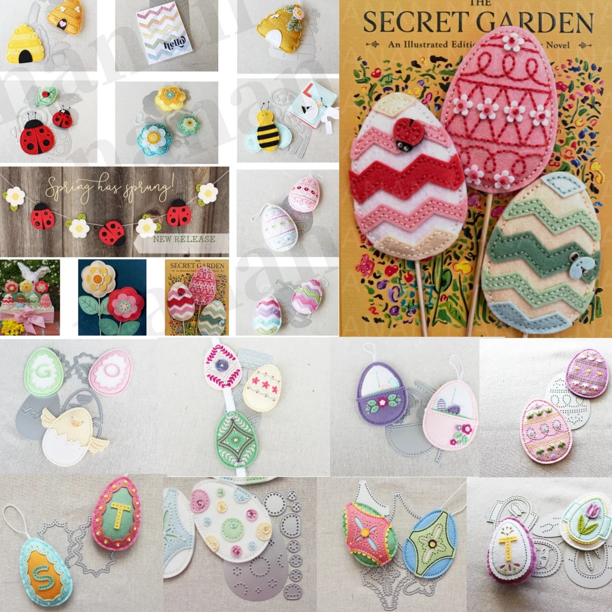 

Egg Flowers Collection Meatl Cutting Dies for DIY Decorating Scrapbook Paper Card Album Craft Supplies Die 2025 Easter New