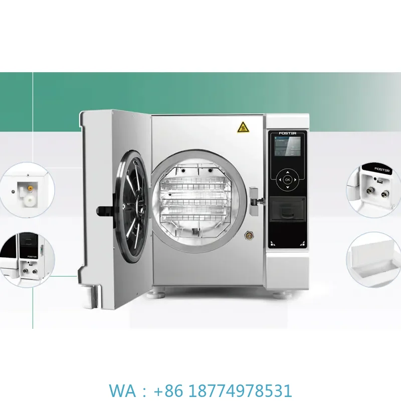 

Лабораторный автоклав 17л, стоматологический стерилизатор для полости рта, дезинфекционный шкаф, портативный стоматологический паровой стерилизатор класса B