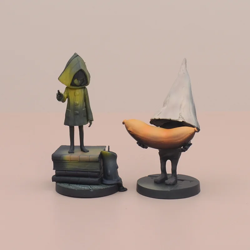 Figuras de PVC con seis nombres de Little Nightmares, modelo coleccionable, juguete