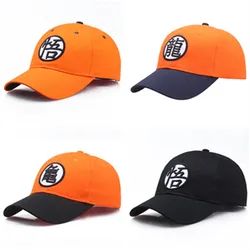 Casquette de Baseball en Coton avec Logo de Dessin Animé Goku, Chapeau de Cosplay Mignon