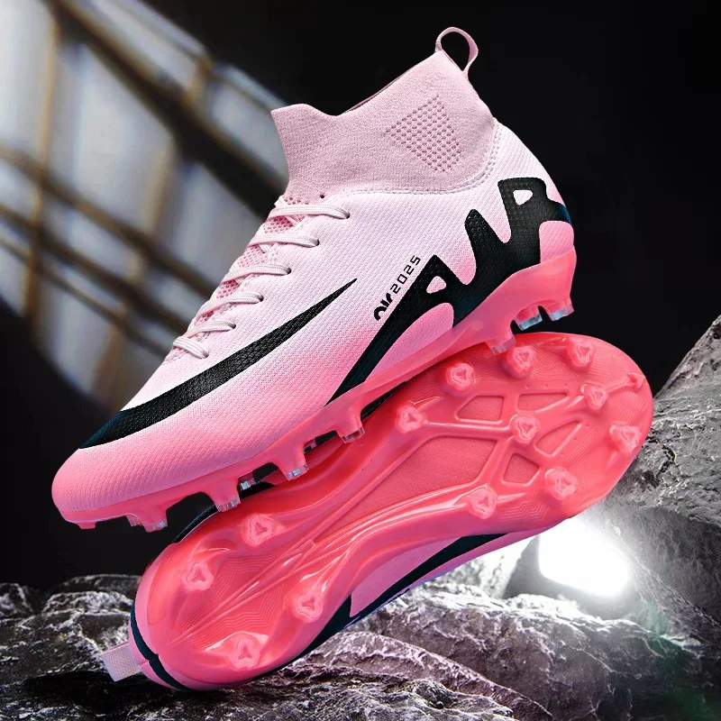 

Новые мужские оригинальные футбольные бутсы TF/FG Society бутсы высокого качества футбольные бутсы устойчивые домашние футбольные бутсы с шипами спортивная одежда