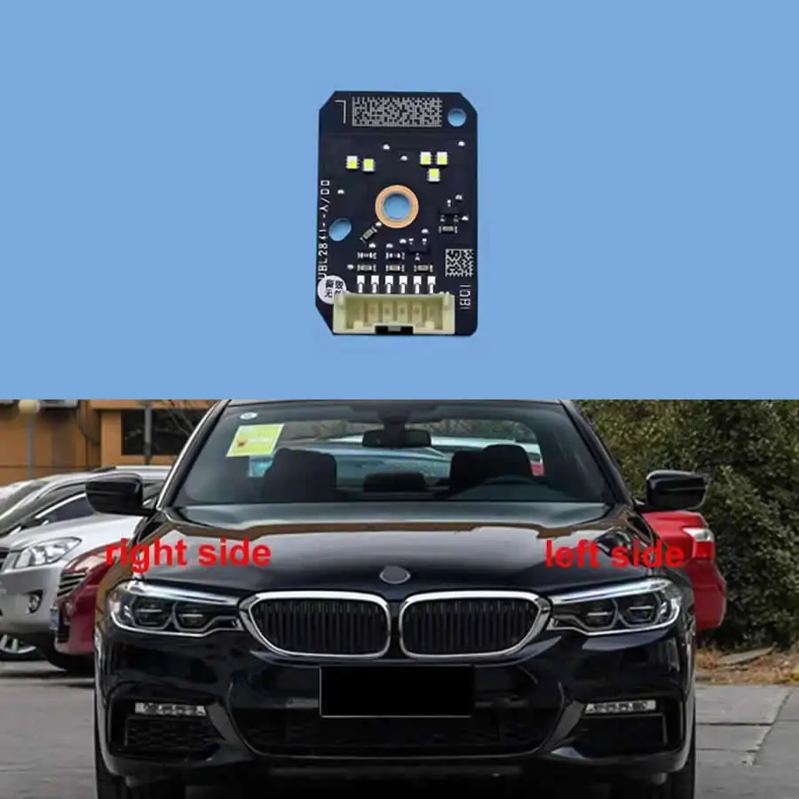 

Для BMW 5 серии G30 G38 2018 2019 2020: Модуль светодиодной платы ДХО (дневных ходовых огней) для фар высокой комплектации