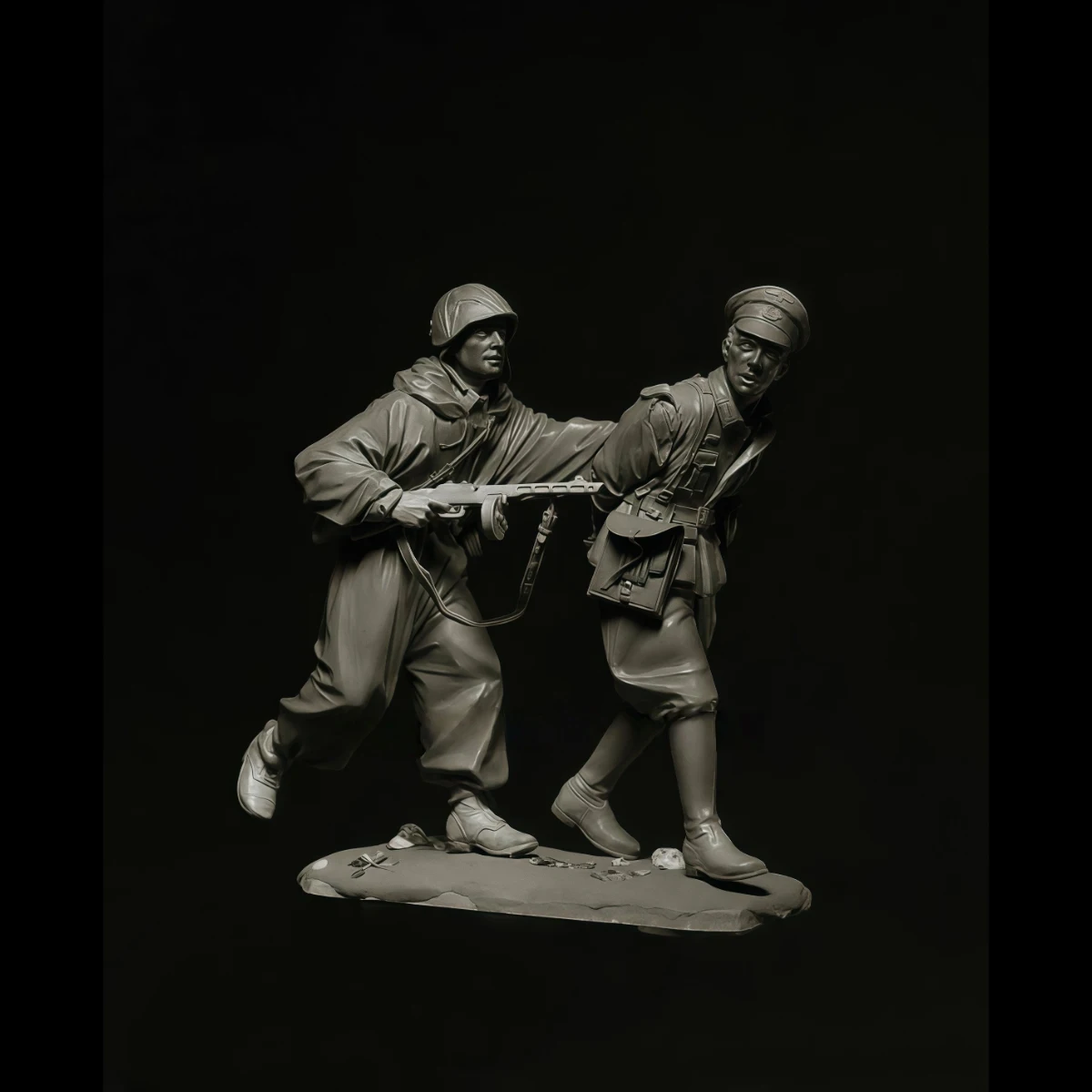 

Набор неокрашенных моделей из смолы, 75 мм, военная тематика, в разобранном и неокрашенном виде, GK, 1744R