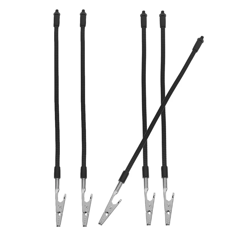 5Pcs Helping Hands Tool Fixed Clamp Flexible Gooseneck Alligator Clips for Soldering Workstation Pcb Repair Tool