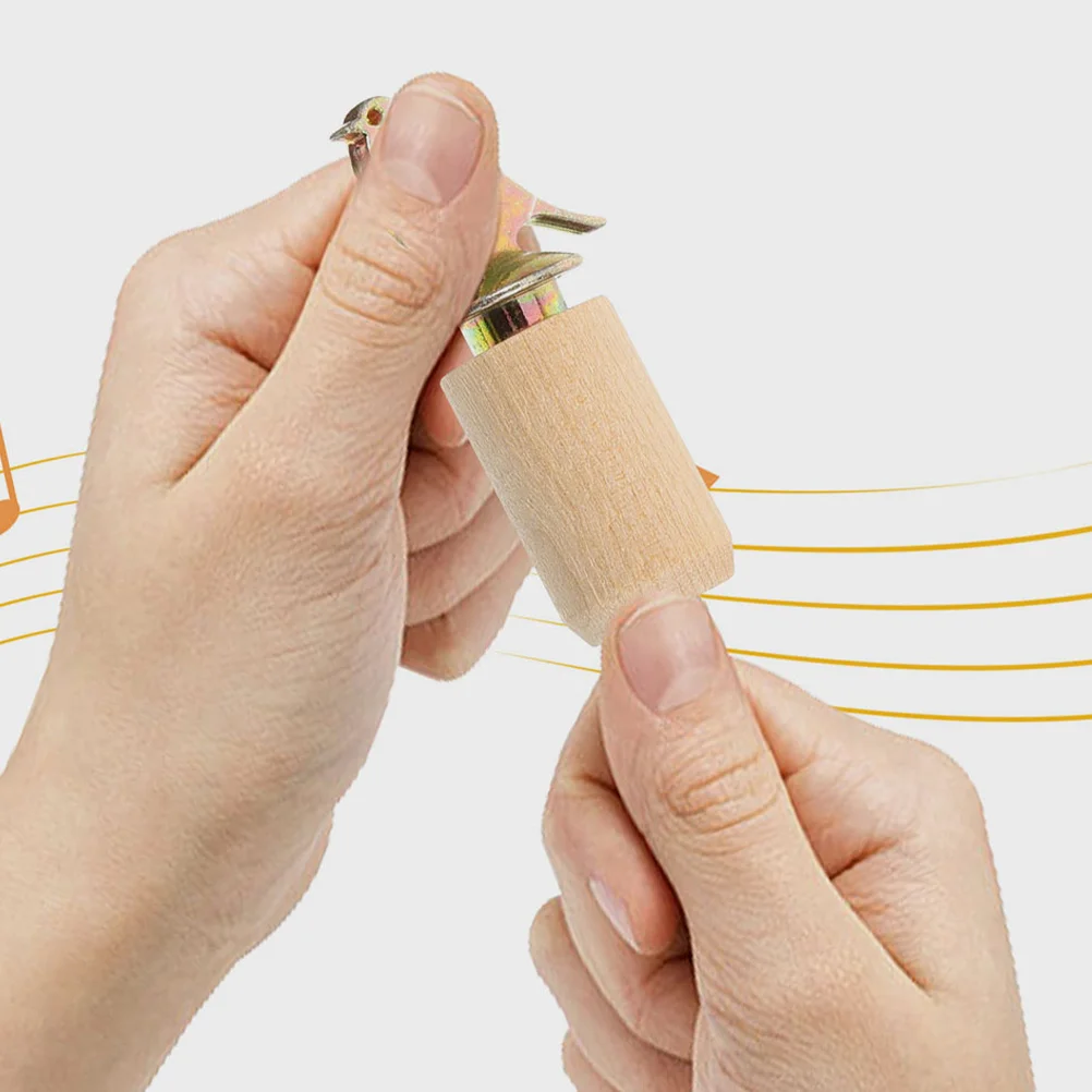 นกหวีดฝึกเสียงนก 2 ชิ้น ทำจากไม้ สำหรับฝึกดูนก ฝึกเสียง สร้างเสียง ของเล่นเด็ก