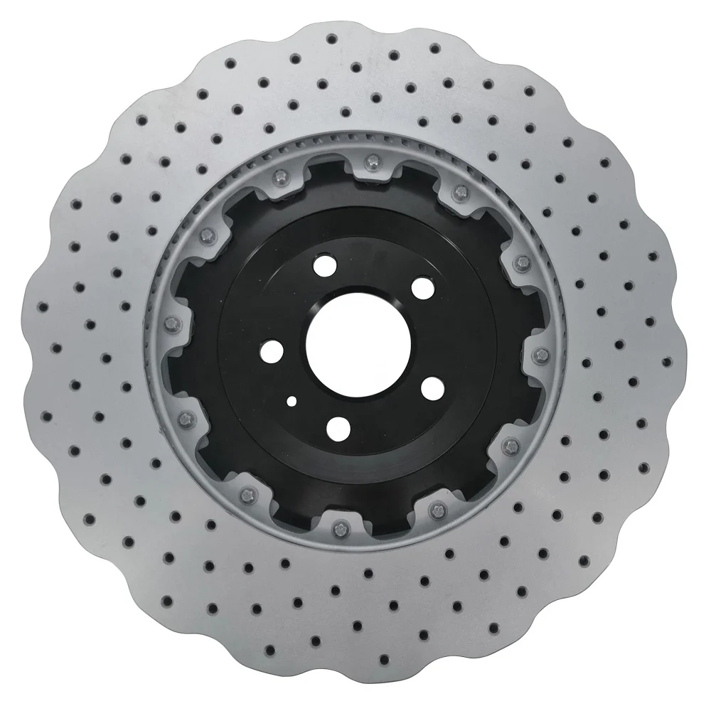 4G0615301E Wave Design Automobile Brake Disc Rotor Disc For Audi