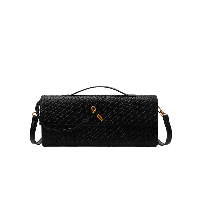 

Women's Black Shoulder Bag PU Leather Single Shoulder Bag Fashionable Crossbody Bag Handbag Crossbody Bag Birthday Gift