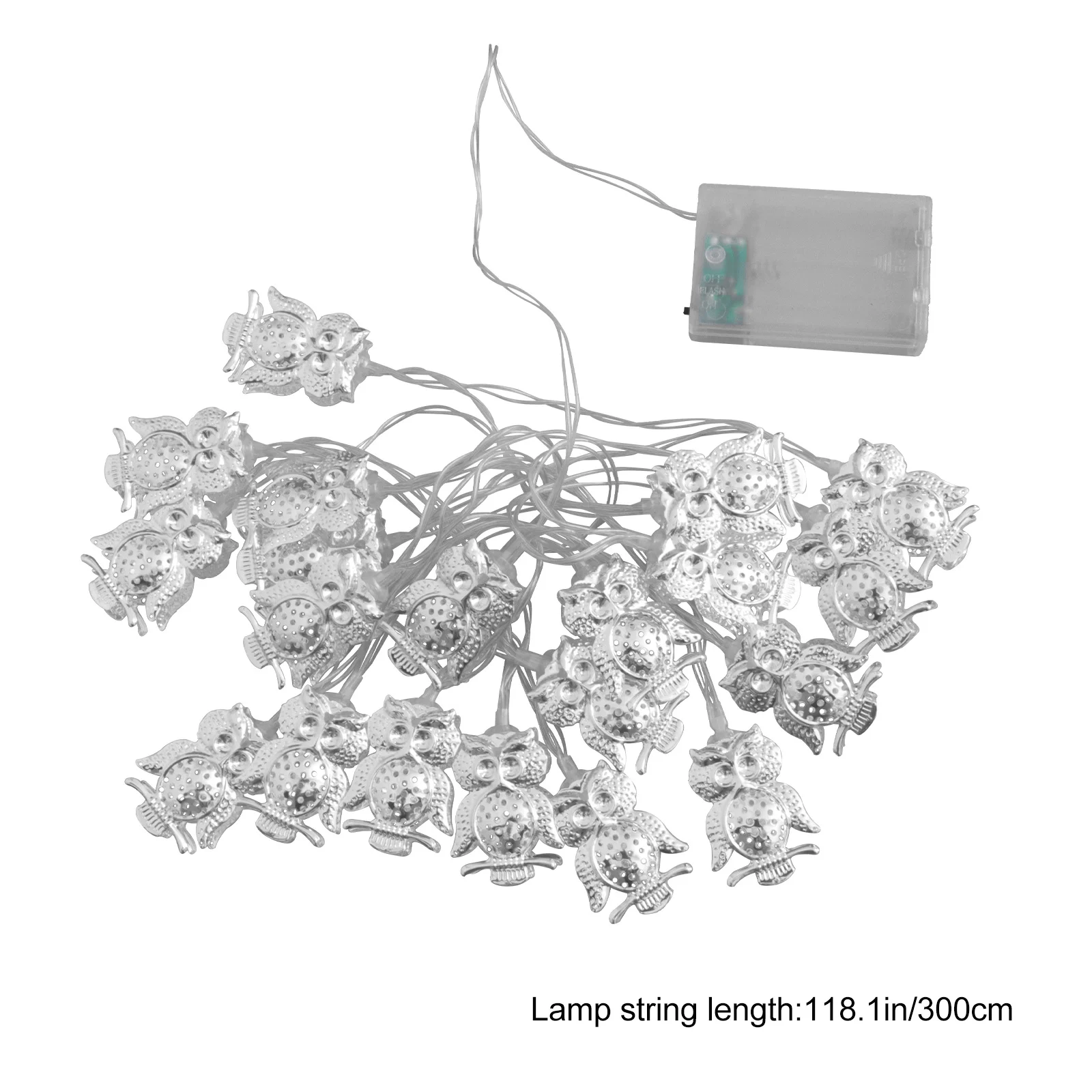 Design Led Operated Lamp String Lights 3M Operated Warm White For Halloween Party Home Garden Decor Lamp