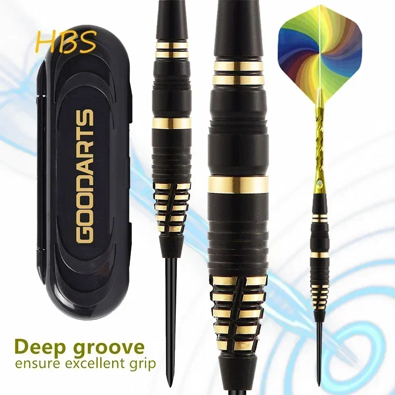 Professional Needle Darts Popular Hard Darts Brass Darts Indoor Entertainment Competitive Darts Classic Styling HBS 24G,3 / Set