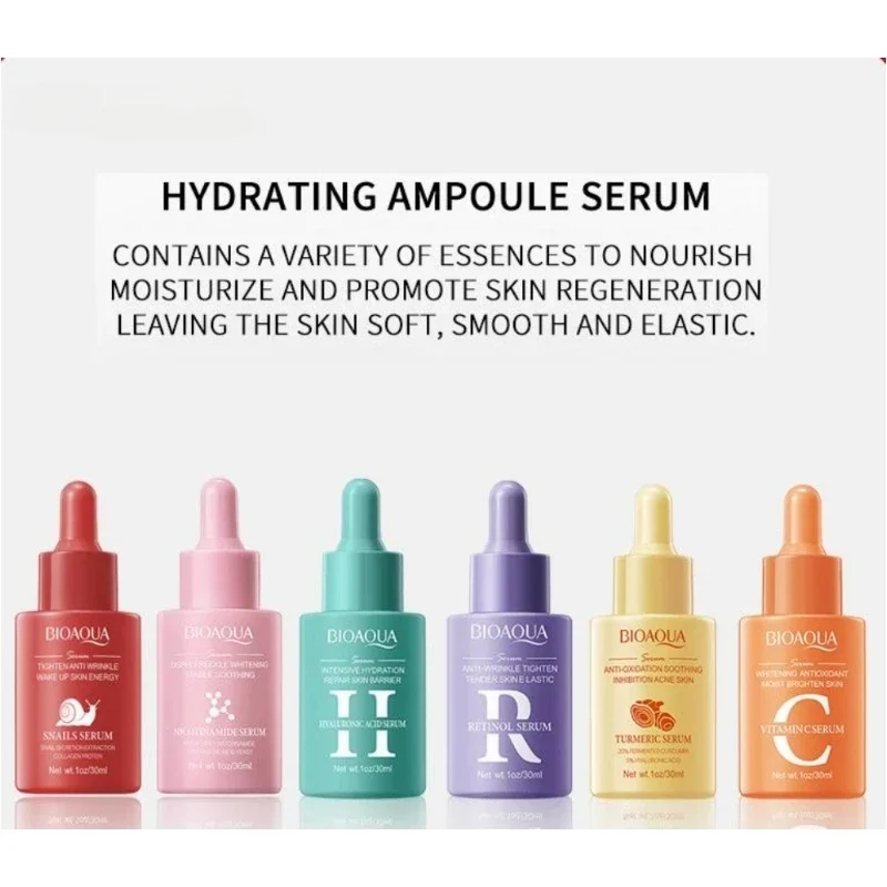 

New Retinol Niacinamide Hyaluronic Acid Moisturizing Face Serum Essence Vitamin C Hydrating Shrink Pores Nourishing Skin Care