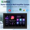 7-Zoll-Touchscreen Home Audio Buletooths im Wandverstärker Android Smart Control Panel 2-Zonen-Volumen Musik-Player-Soundsystem 1