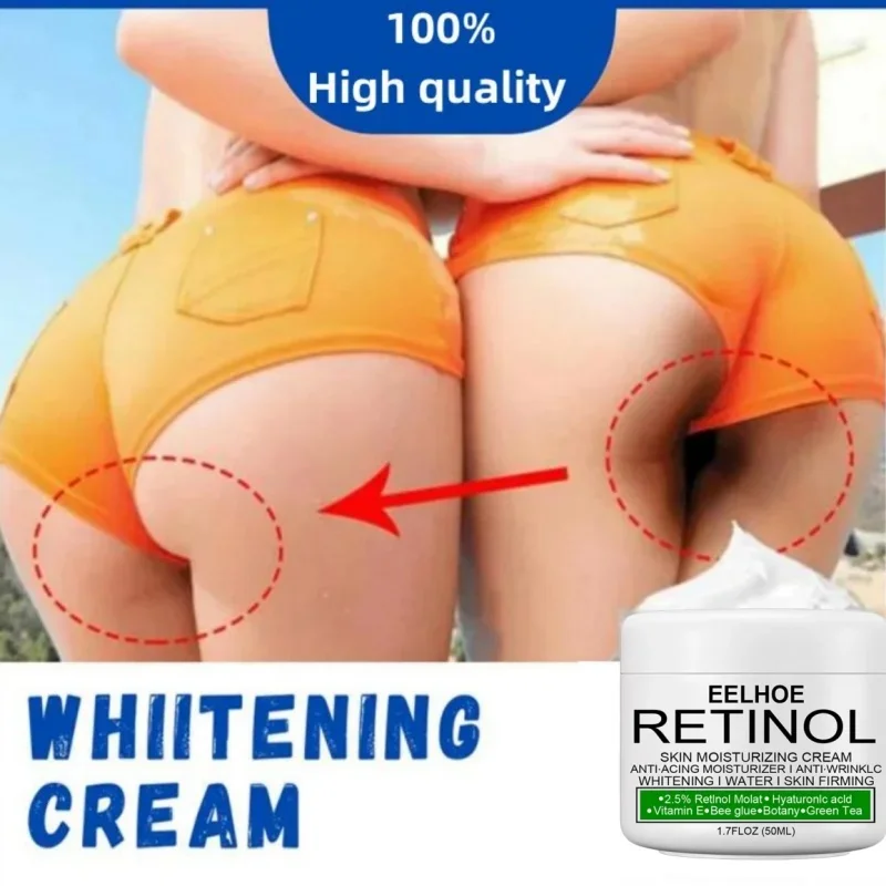 Creme de clareamento corporal para partes íntimas, alvejante rápido, clarear, axilas, pernas, joelho, melanina, áreas íntimas, remover manchas escuras, beleza saúde