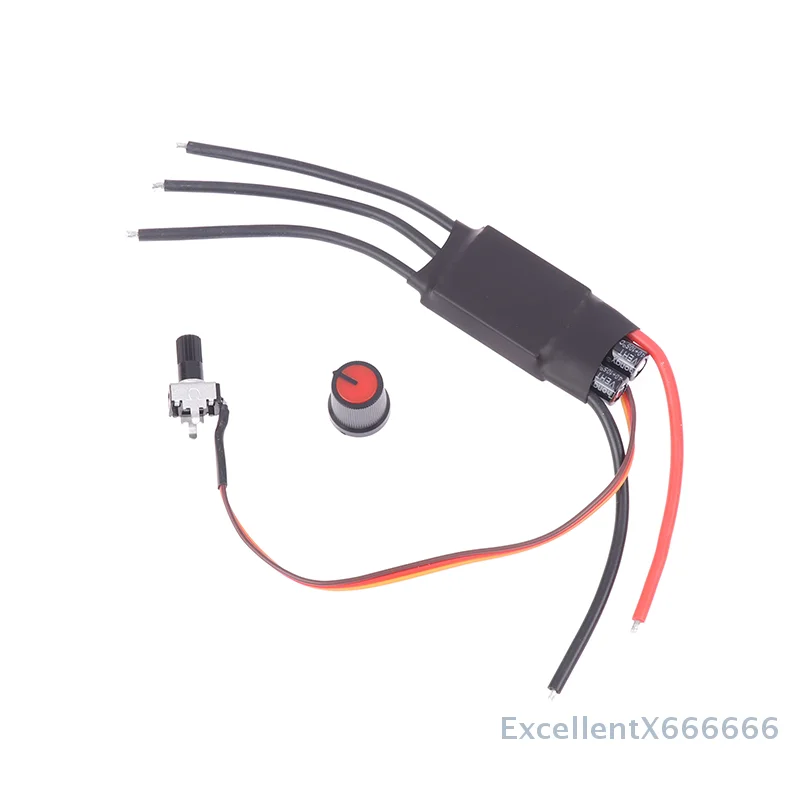 BLDC 3-Phase Brushless Motor Driver DC 6.5V-27V Hallless Speed Controller with Potentiometer - DC Motor Drive Board