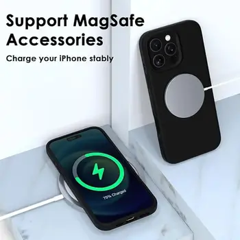 Kompatibilní s MagSafe Carbon Fiber pro iPhone 17/16/15 Pro Max Ochranný aramidový kryt pro iPhone 17 Pro Magnetické pouzdro 8 nejlepší prodej masky na iPhone - №7