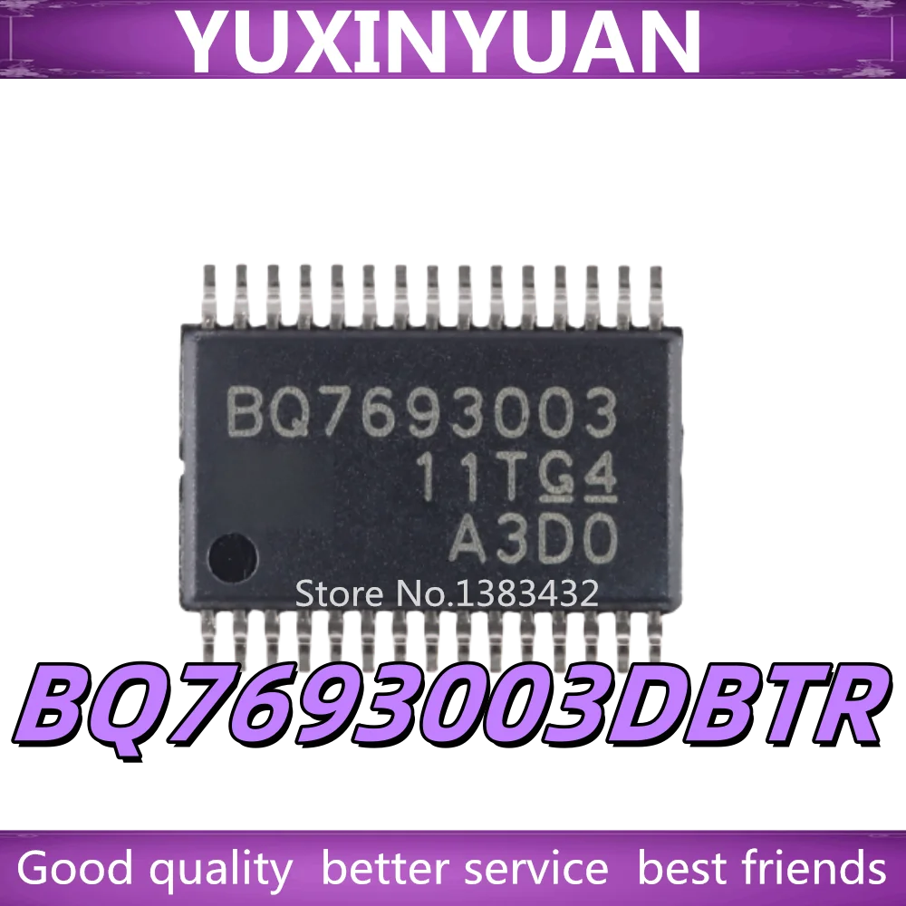 (5PCS) 100% New BQ7693003 BQ7693003DBTR Lithium-ion and phosphate battery monitor chips