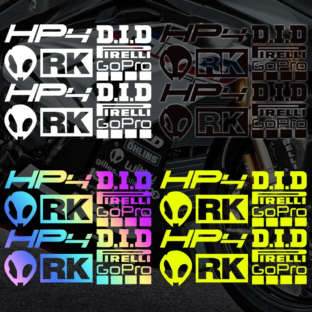 

S1000RR Alien Head Logo Fairing Upper Fairing Decals for BMW HP4 Whole Big SET